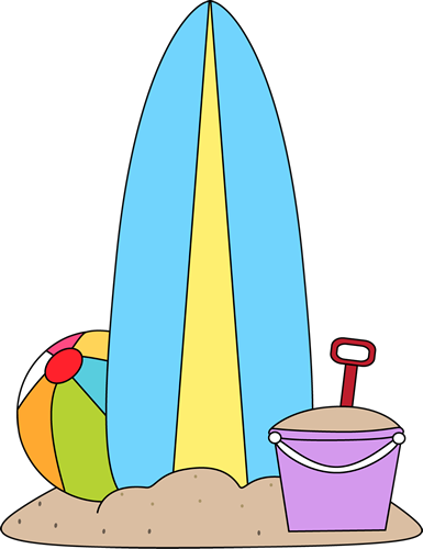 Surfboard And Beach Toys - Kids Summer Clipart Transparent PNG - 385x500 - Free Download on - Transparent PNG Free Download