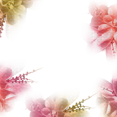 Loly33 Frame Cadre Flower - Summer Flowers Frame Png Transparent PNG - 400x400 - Free Download on - Transparent PNG Free Download
