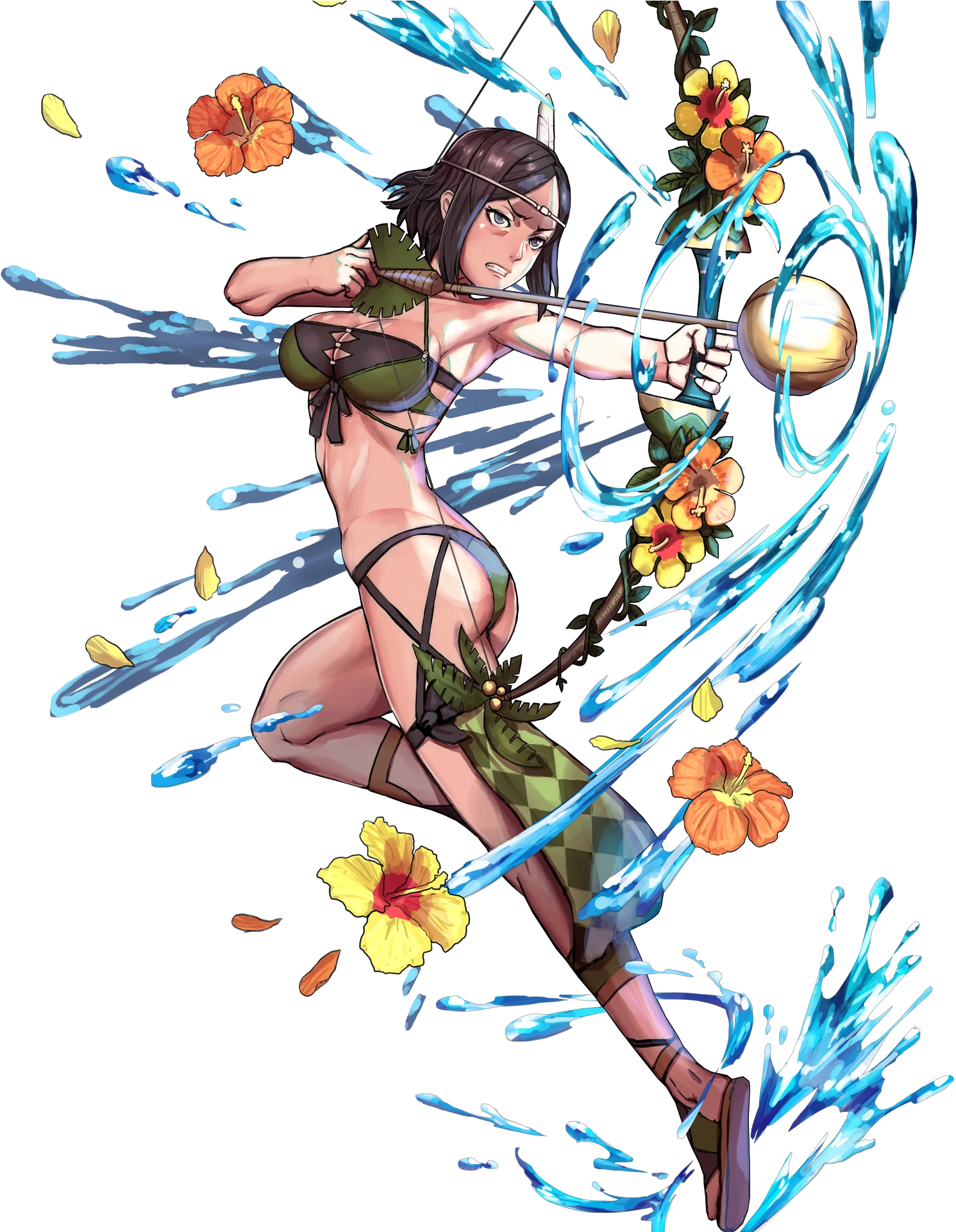 Art Fictional Character Mythical Creature - Fire Emblem Summer Noire Transparent PNG - 1684x1920 - Free Download on - Transparent PNG Free Download