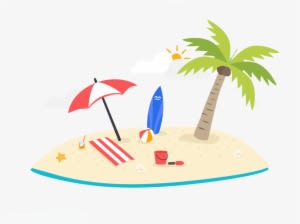 Summer Palm Tree Png Clipart - Xmas In August It's The Most Wonderful Time For A Beer Transparent PNG - 1024x1024 - Free Download on - Summer Transparent PNG Free Download