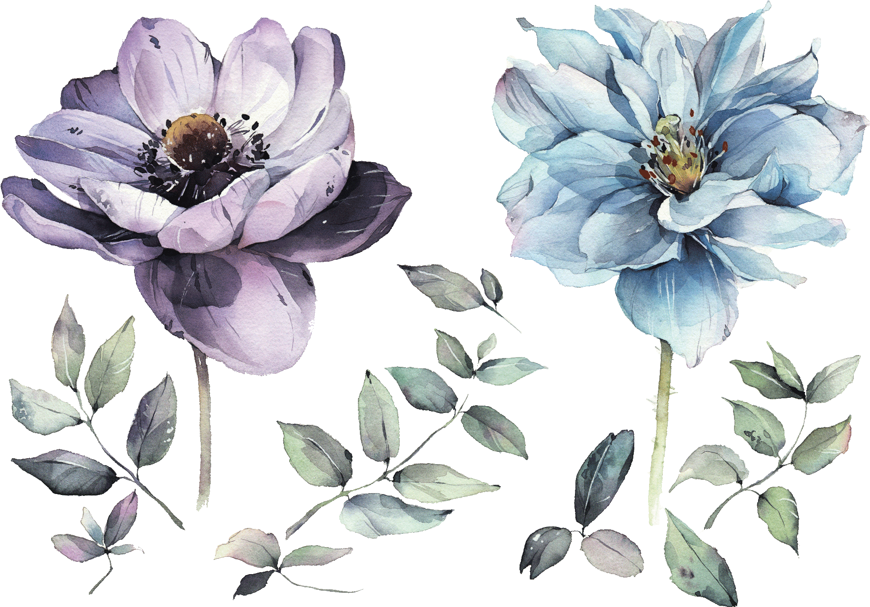 Summer Flowers - Flower Тату Цветов Png Transparent PNG - 2000x2000 - Free Download on - Transparent PNG Free Download