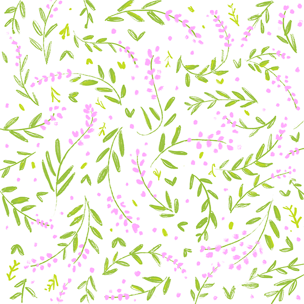 A Bright, Sunny, Floral Pattern Set For Summer Transparent PNG - 600x600 - Free Download on - Transparent PNG Free Download