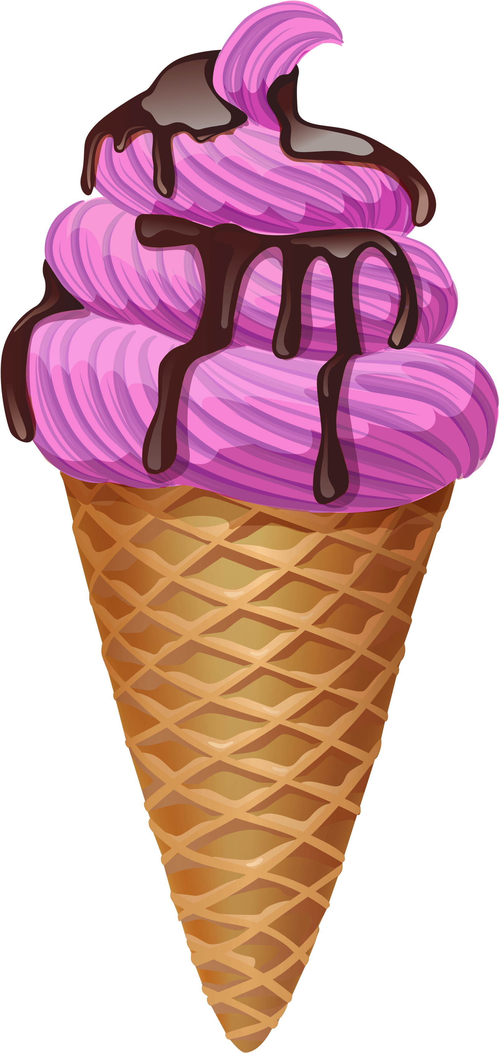 Clip Art Black And White Library Ice Cream Cone Clip - Clip Art Image Of Ice Cream Transparent PNG - 294x600 - Free Download on - Transparent PNG Free Download