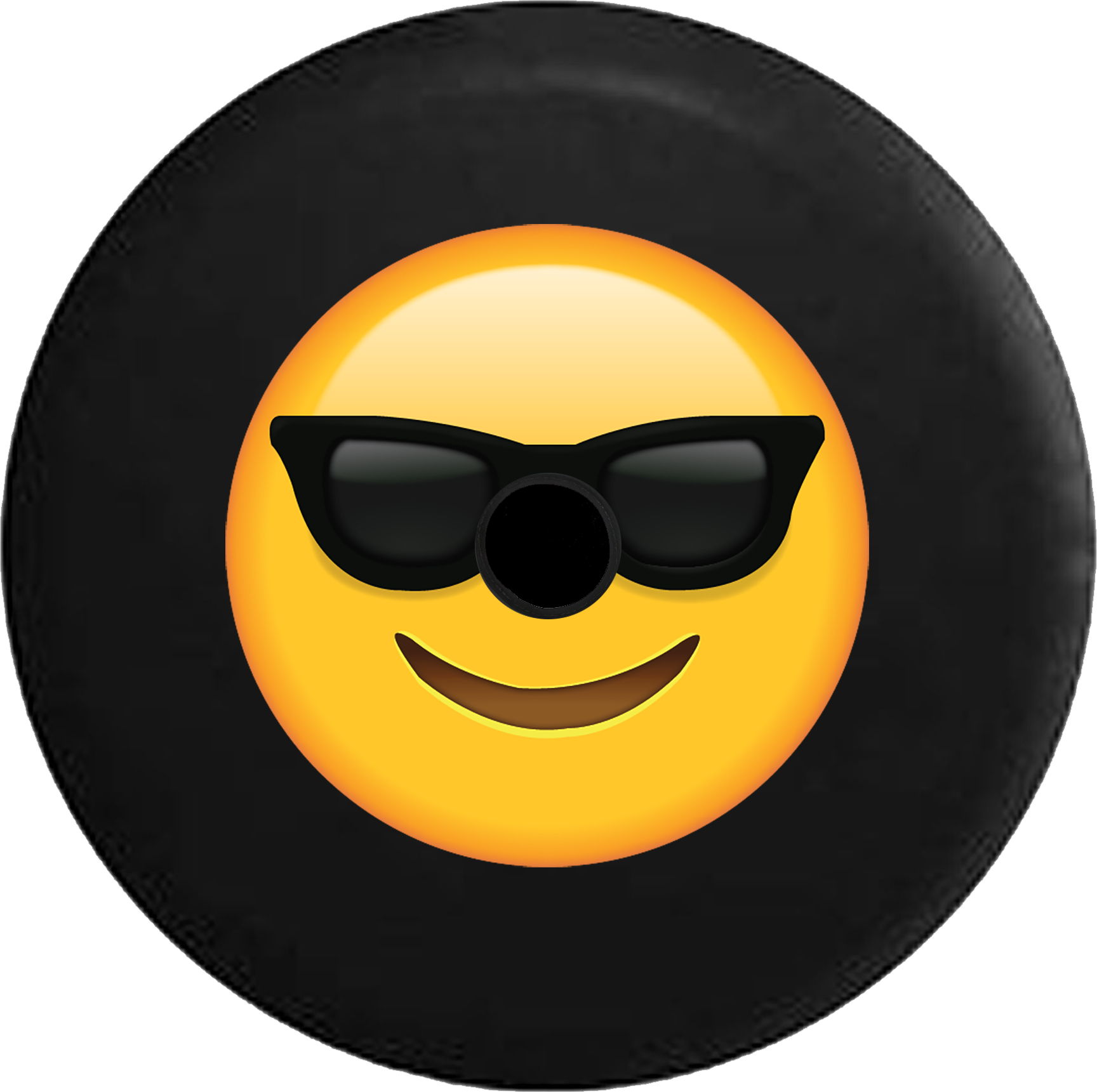 Jeep Wrangler Jl Backup Camera Day Text Emoji Smiling - Bunkieshop Emoji Pack Combot-shirt Emoticon Smily Face Transparent PNG - 1728x1721 - Free Download on - Transparent PNG Free Download