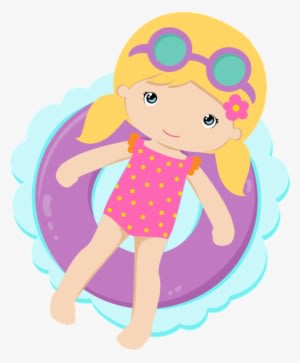 Pool Clipart Summer Season - Pool Girl Clipart Transparent PNG - 595x720 - Free Download on - Summer Transparent PNG Free Download