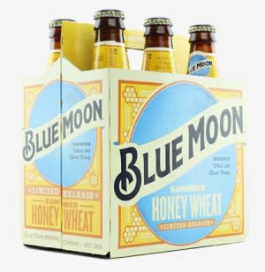 Blue Moon Summer Honey Wheat, 6 Pack Bottle - Blue Moon Beer Honey Wheat Transparent PNG - 480x480 - Free Download on - Transparent PNG Free Download