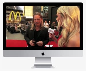 The Arrival Of Global Superstar Brad Pitt - Imac 21 5 Transparent PNG - 900x900 - Free Download on - Transparent PNG Free Download