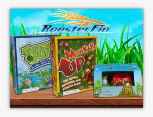 Roosterfin Summer Break Game Night - Roosterfin Monkeys Up - Educational Family Game - Fun Transparent PNG - 913x700 - Free Download on - Transparent PNG Free Download