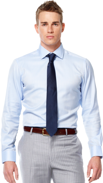 5 Essential Men's Dress Shirts Of Summer - Светло Синя Риза И Вратовръзка Transparent PNG - 388x641 - Free Download on - Transparent PNG Free Download