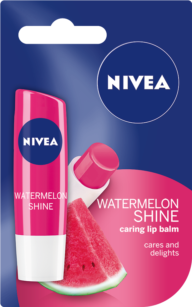 Taste The Summer Feel On Your Lips All Year Round While - Nivea Strawberry Shine Caring Lip Balm Transparent PNG - 1010x1180 - Free Download on - Transparent PNG Free Download