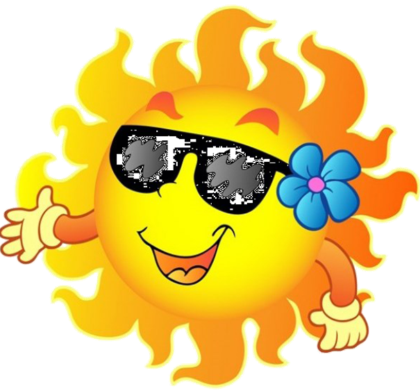 Summer Day Camp - Dibujo De Sol Con Lentes Transparent PNG - 605x563 - Free Download on - Transparent PNG Free Download