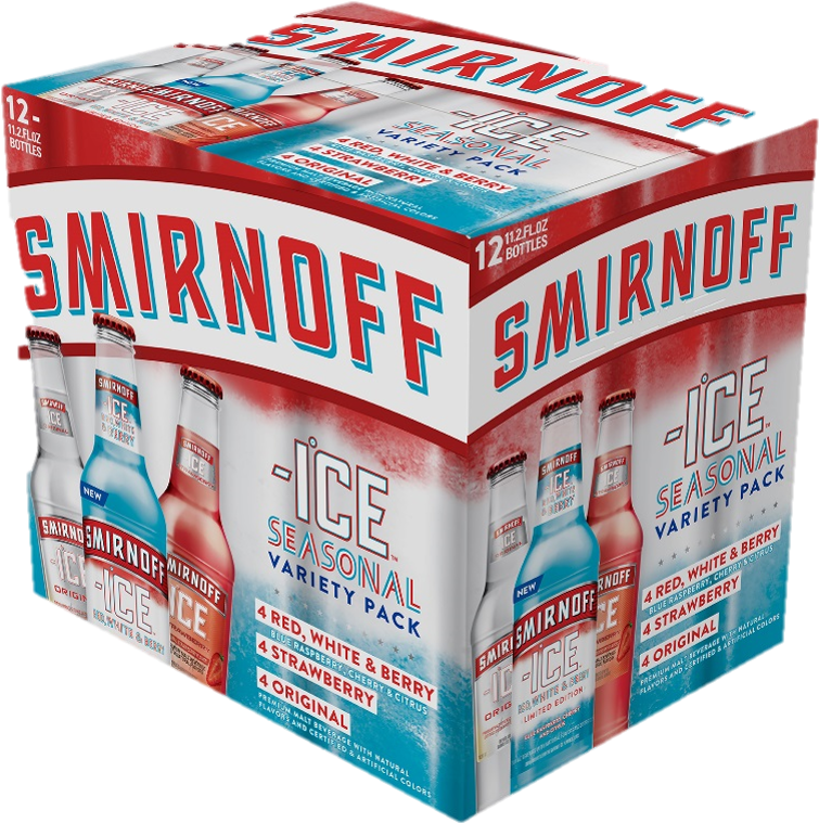 Smirnoff Variety Spring Summer 2017 - Red White And Blue Smirnoff Ice Transparent PNG - 770x788 - Free Download on - Transparent PNG Free Download