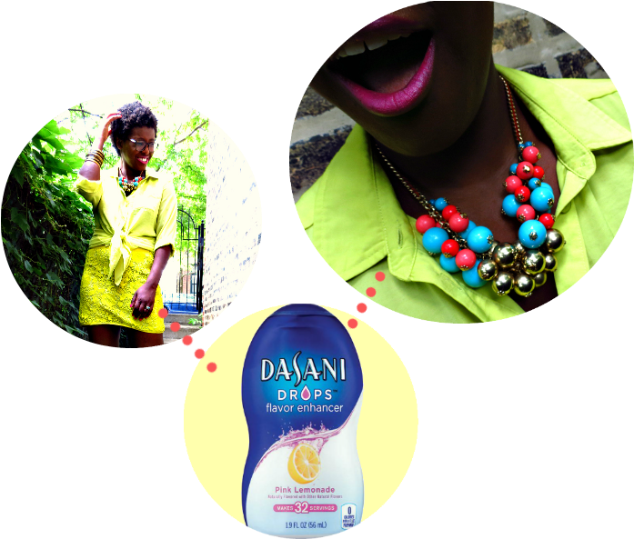 Dasani Drops Show Your Summer Color - Dasani Drops 2 Oz Bottles - Pack Of 4 - Pink Lemonade Transparent PNG - 850x638 - Free Download on - Transparent PNG Free Download