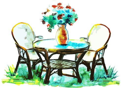 Build Your Own Backyard Paradise With Wannemaker's - Watercolor Painting Transparent PNG - 491x359 - Free Download on - Transparent PNG Free Download