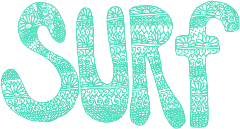 Surf, Summer, And Beach Image - Surfer Sticker Laptop Transparent PNG - 500x273 - Free Download on - Transparent PNG Free Download