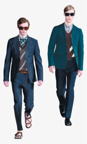 For The Spring Summer Men's Collection, The Milan Based - 郁文 館 グローバル 高校 制服 Transparent PNG - 486x570 - Free Download on - Transparent PNG Free Download