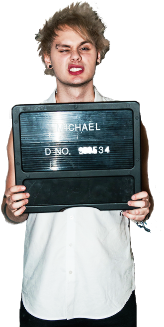 #майкл Клиффорд #michael Clifford #5 Seconds Of Summer - Майкла Клиффорда Transparent PNG - 500x700 - Free Download on - Transparent PNG Free Download
