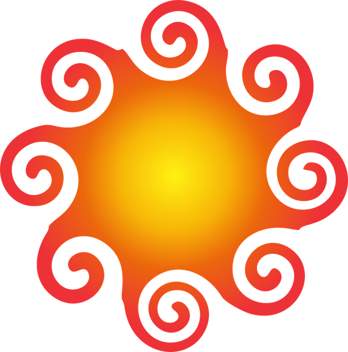 Sol, Summer, Heat, Spiral, Radius, Beach, Mar, Sunset - Sol De Praia Png Transparent PNG - 711x720 - Free Download on - Transparent PNG Free Download