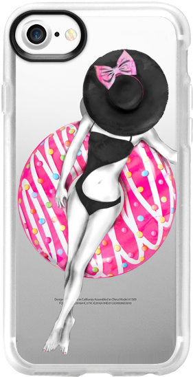 Casetify Iphone 7 Classic Grip Case - Doughnut Transparent PNG - 282x560 - Free Download on - Transparent PNG Free Download