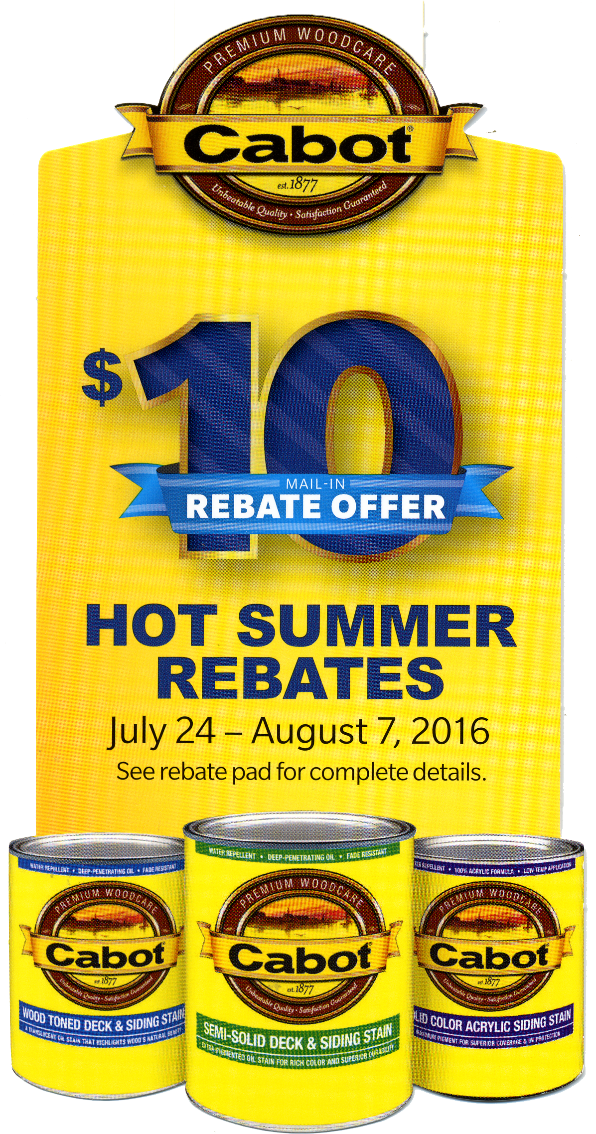 Summer Paint & Stain Rebates - Cabot 1406 1g Neutral Base Deck & Siding Semi Solid Transparent PNG - 1200x2302 - Free Download on - Transparent PNG Free Download