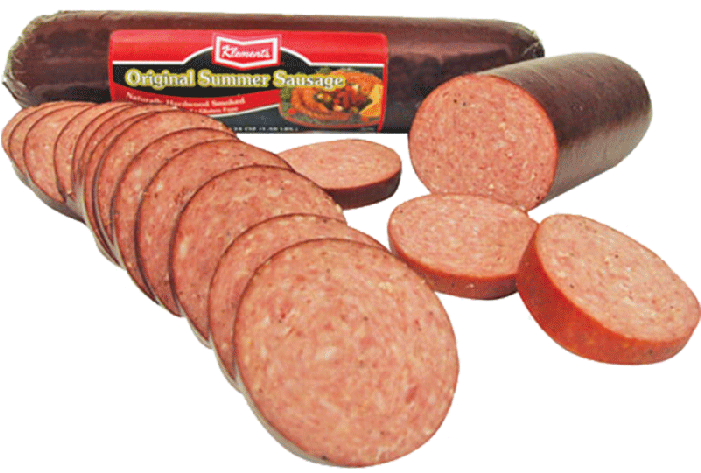 Klement's Original Summer Sausage - Cervelat Transparent PNG - 700x700 - Free Download on - Transparent PNG Free Download