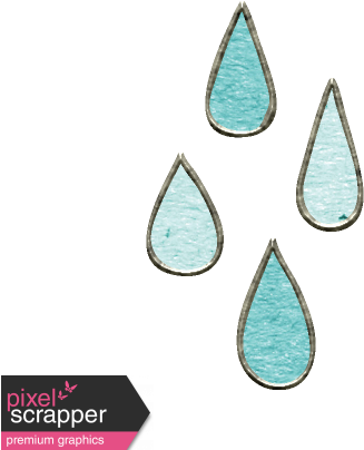 Rain Drops Doodle - Raindrops Drawing Transparent PNG - 456x456 - Free Download on - Transparent PNG Free Download