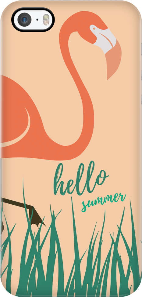 'hello Summer Flamingo' Summer Quotes Iphone Case - Quotation Transparent PNG - 1024x1024 - Free Download on - Transparent PNG Free Download