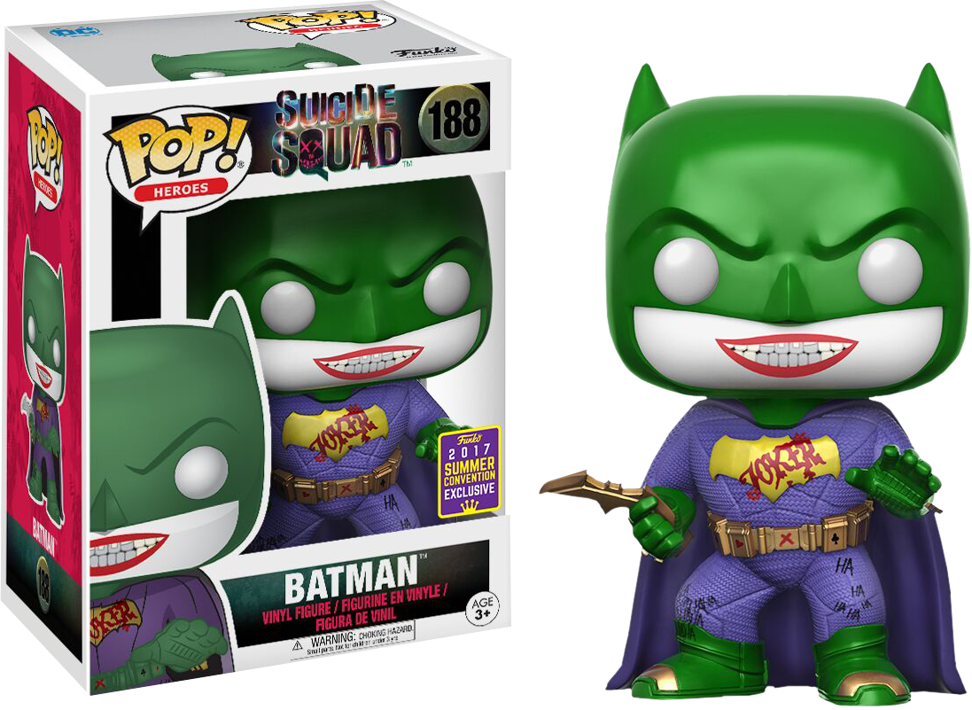 Joker In Batman Disguise Pop Vinyl Figure - Suicide Squad Joker Batman Pop Transparent PNG - 1097x801 - Free Download on - Transparent PNG Free Download