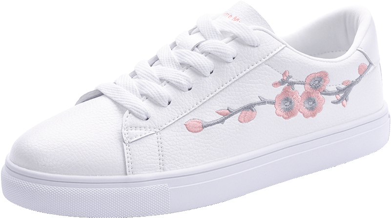 Small White Shoes Female 2018 New Style Hundred Korean - Sneakers Transparent PNG - 800x800 - Free Download on - Transparent PNG Free Download