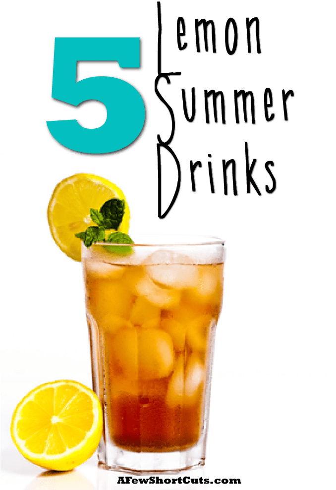 5 Lemon Summer Drinks - Iced Tea Transparent PNG - 677x1000 - Free Download on - Transparent PNG Free Download