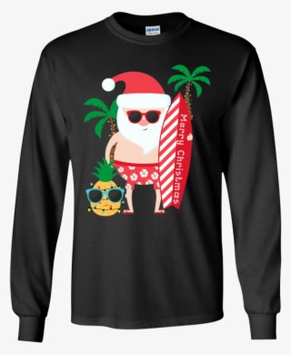 Santa Claus Surfing Hawaiian Shirt Summer Christmas - Santa Claus Surfing Hawaiian Shirt Transparent PNG - 1155x1155 - Free Download on - Summer Transparent PNG Free Download