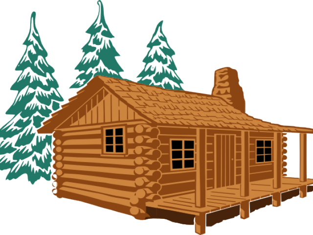 Hut Clipart Summer - Cartoon Cabin In The Woods Transparent PNG - 640x480 - Free Download on - Transparent PNG Free Download