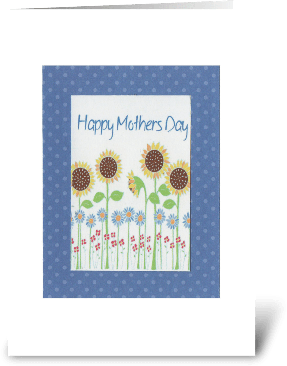 Summer Flowers Mother's Day Greeting Card - Greeting Card Transparent PNG - 700x792 - Free Download on - Transparent PNG Free Download
