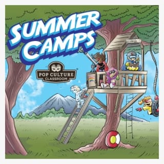 Comic Book Camp Transparent PNG - 600x600 - Free Download on - Summer Transparent PNG Free Download