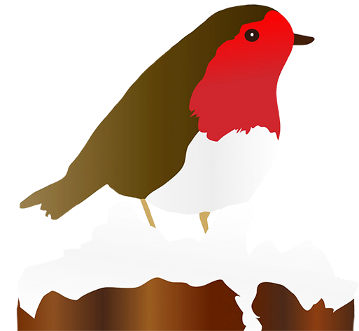 House Covered In Snow Decoration, Christmas Robin - Winter Robin Clip Art - Free Transparent PNG Clipart Images Download. - Transparent PNG Free Download