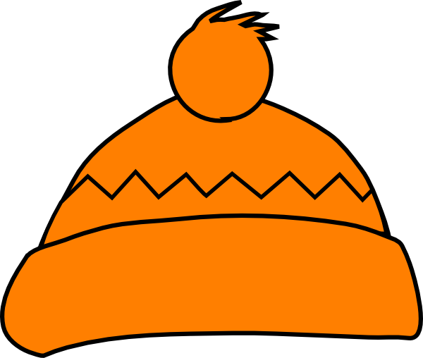 Orange Winter Hat Clip Art - Winter Hat Clip Art - Free Transparent PNG Clipart Images Download. - Transparent PNG Free Download