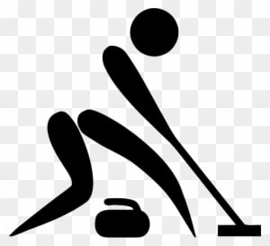 Curling, Sports, Pictogram, Olympics - Winter Olympic Sports Clipart - Free Transparent PNG Clipart Images Download. - Transparent PNG Free Download