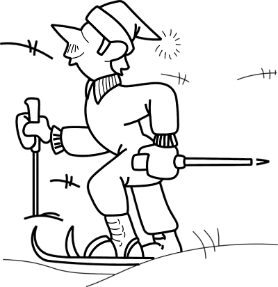 Winter Clipart Black And White - Free Transparent PNG Clipart Images Download. - Transparent PNG Free Download