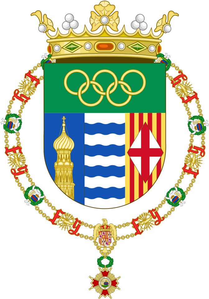 Coat Of Arms Of The 1st Marquess Of Samaranch - 1960 Winter Olympics - Free Transparent PNG Clipart Images Download. - Transparent PNG Free Download