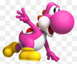 Pink Yoshi - Mario And Sonic At The Olympic Winter Games Yoshi - Free Transparent PNG Clipart Images Download. - Transparent PNG Free Download