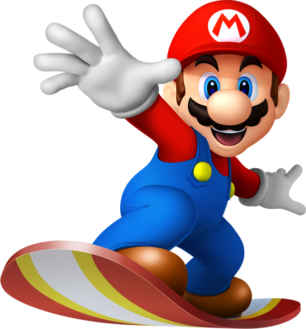 Mario & Sonic At The Olympic Winter Games - Mario And Sonic At The Olympic Winter Games Mario - Free Transparent PNG Clipart Images Download. - Transparent PNG Free Download