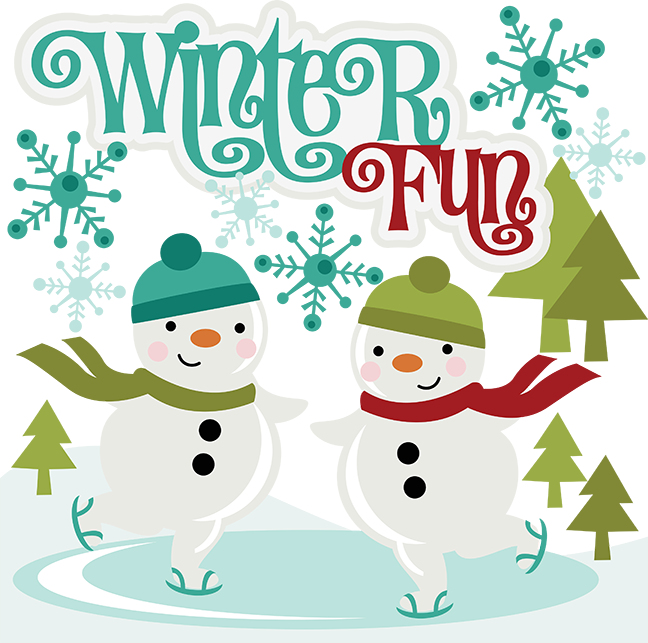 Scrapbooking Winter Svg - Winter Fun Clip Art - Free Transparent PNG Clipart Images Download. - Transparent PNG Free Download