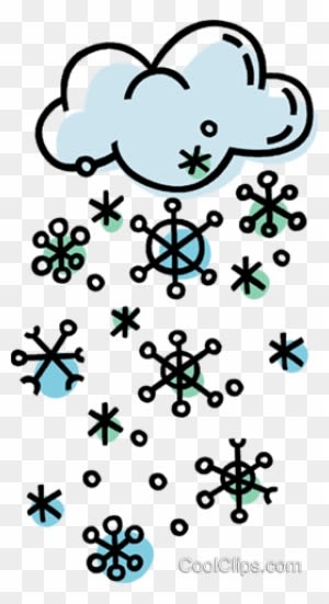 Storm Clouds With Snowflakes Royalty Free Vector Clip - Poem About Winter Season - Free Transparent PNG Clipart Images Download. - Winter Transparent PNG Free Download