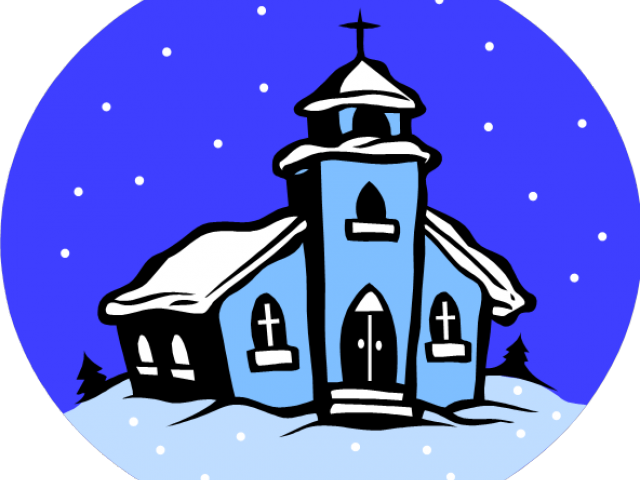 Flying Birds Clipart - Church Cartoon Winter - Free Transparent PNG Clipart Images Download. - Transparent PNG Free Download
