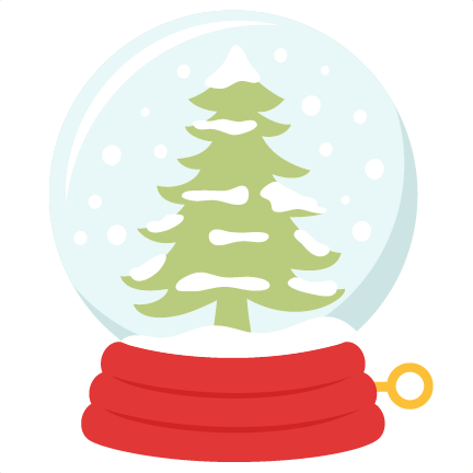 Winter Tree Snow Globe Svg Scrapbook Title Winter Svg - Scalable Vector Graphics - Free Transparent PNG Clipart Images Download. - Transparent PNG Free Download