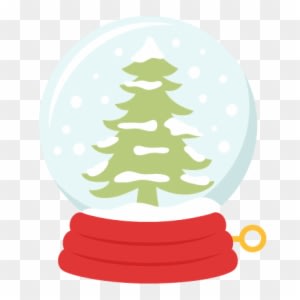 Winter Tree Snow Globe Svg Scrapbook Title Winter Svg - Scalable Vector Graphics - Free Transparent PNG Clipart Images Download. - Transparent PNG Free Download