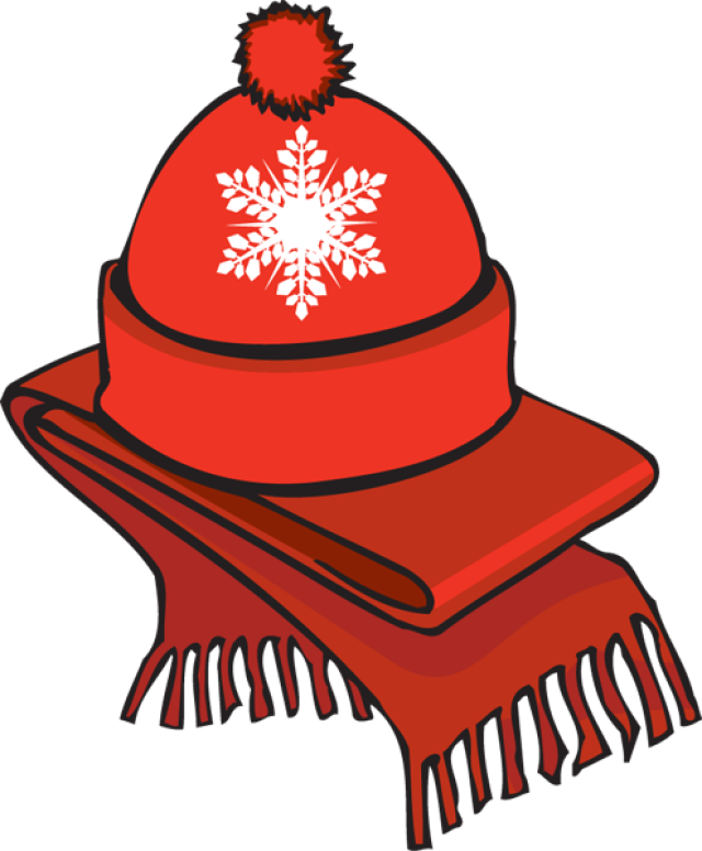 Winter Clothing Drive At Cse - Cartoon Hats And Gloves - Free Transparent PNG Clipart Images Download. - Transparent PNG Free Download
