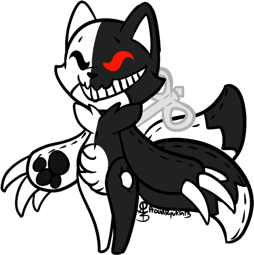 Despair By Winter Sunflower - Monokuma Fox - Free Transparent PNG Clipart Images Download. - Transparent PNG Free Download