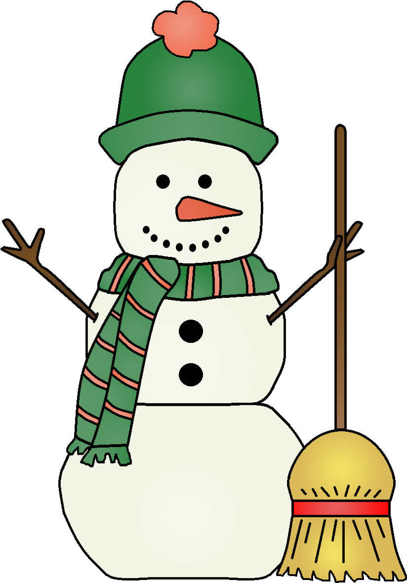 Winter Snowman Clip Art Free Clipart Images - Cartoon - Free Transparent PNG Clipart Images Download. - Transparent PNG Free Download