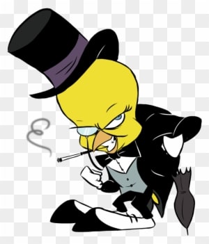 Tweety Cobblepot By Winter-freak - Looney Tunes Batman - Free Transparent PNG Clipart Images Download. - Winter Transparent PNG Free Download